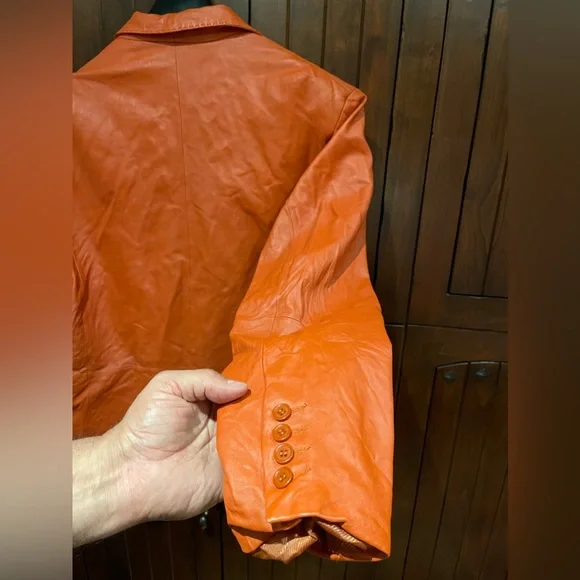 Leather jacket